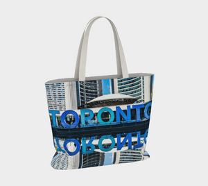 Toronto, Canada Large Tote Bag